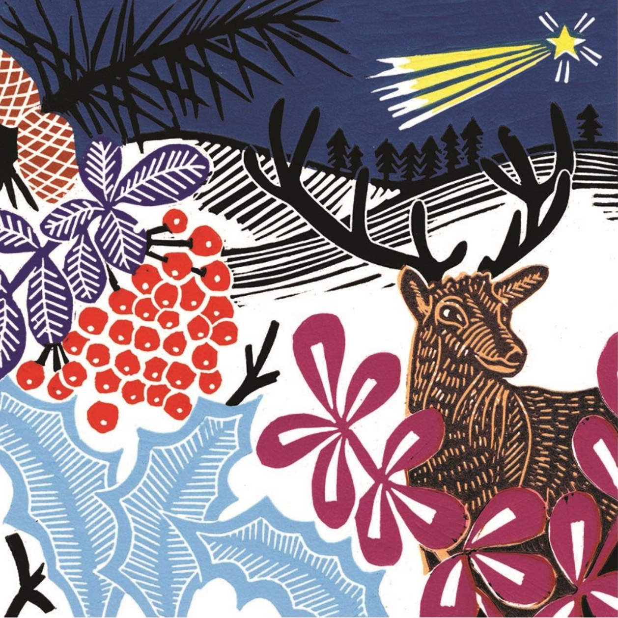 Deer and Pheasant Pack (Ten Cards) WAX81