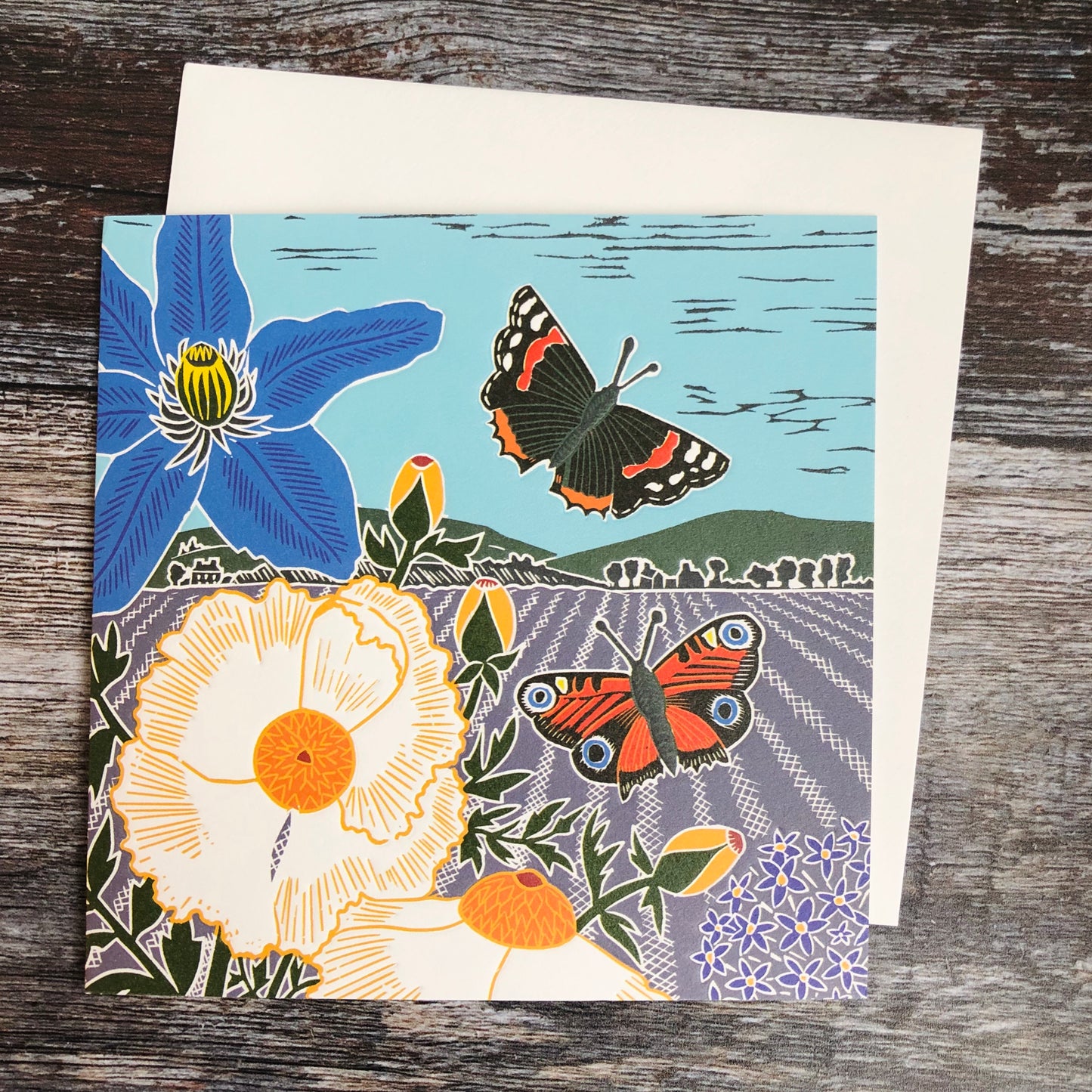 Meadow of Butterflies by Katie Heiss, Nature Trail NT16A