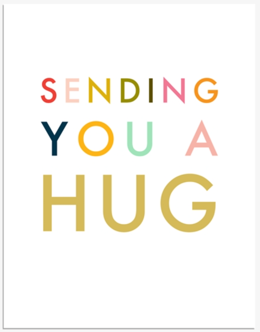 Sending you a hug, Jot 137