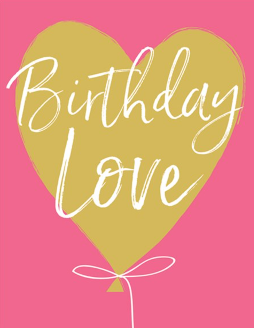 Heart Birthday Balloon, Jot 07