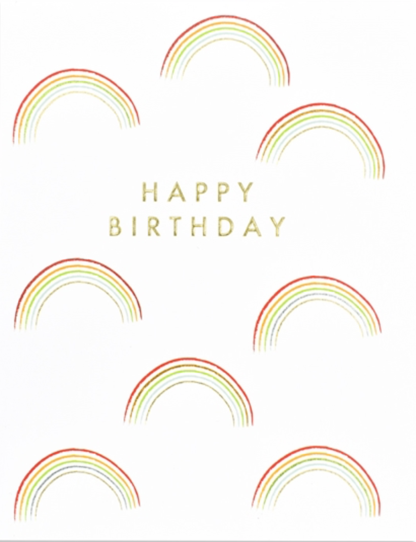 Rainbow Happy Birthday, Jot 108