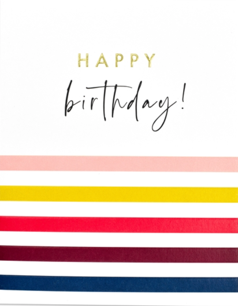 Happy Birthday Stripes, Jot 115