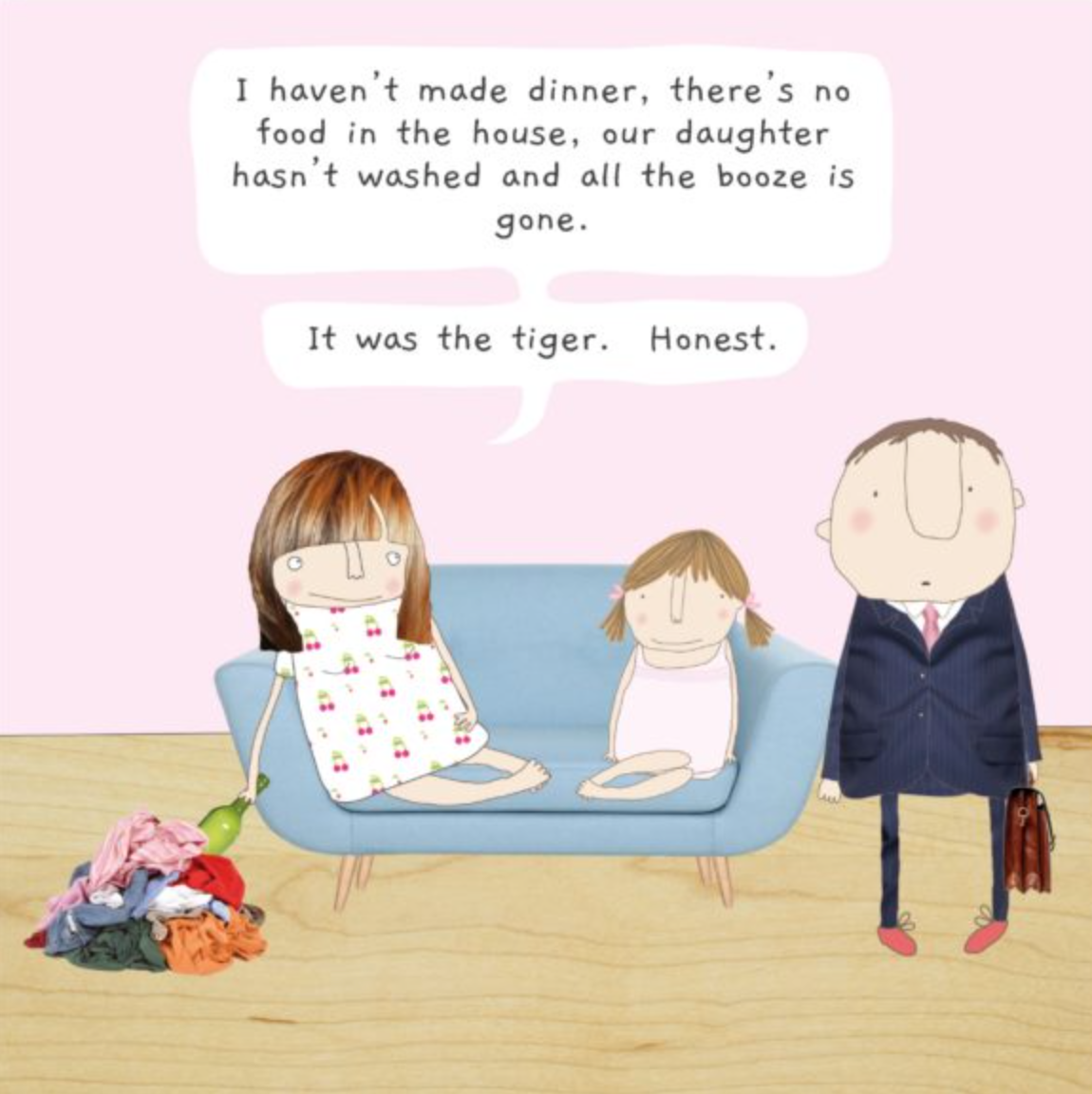 It was the tiger, Gin and Frolics BB005