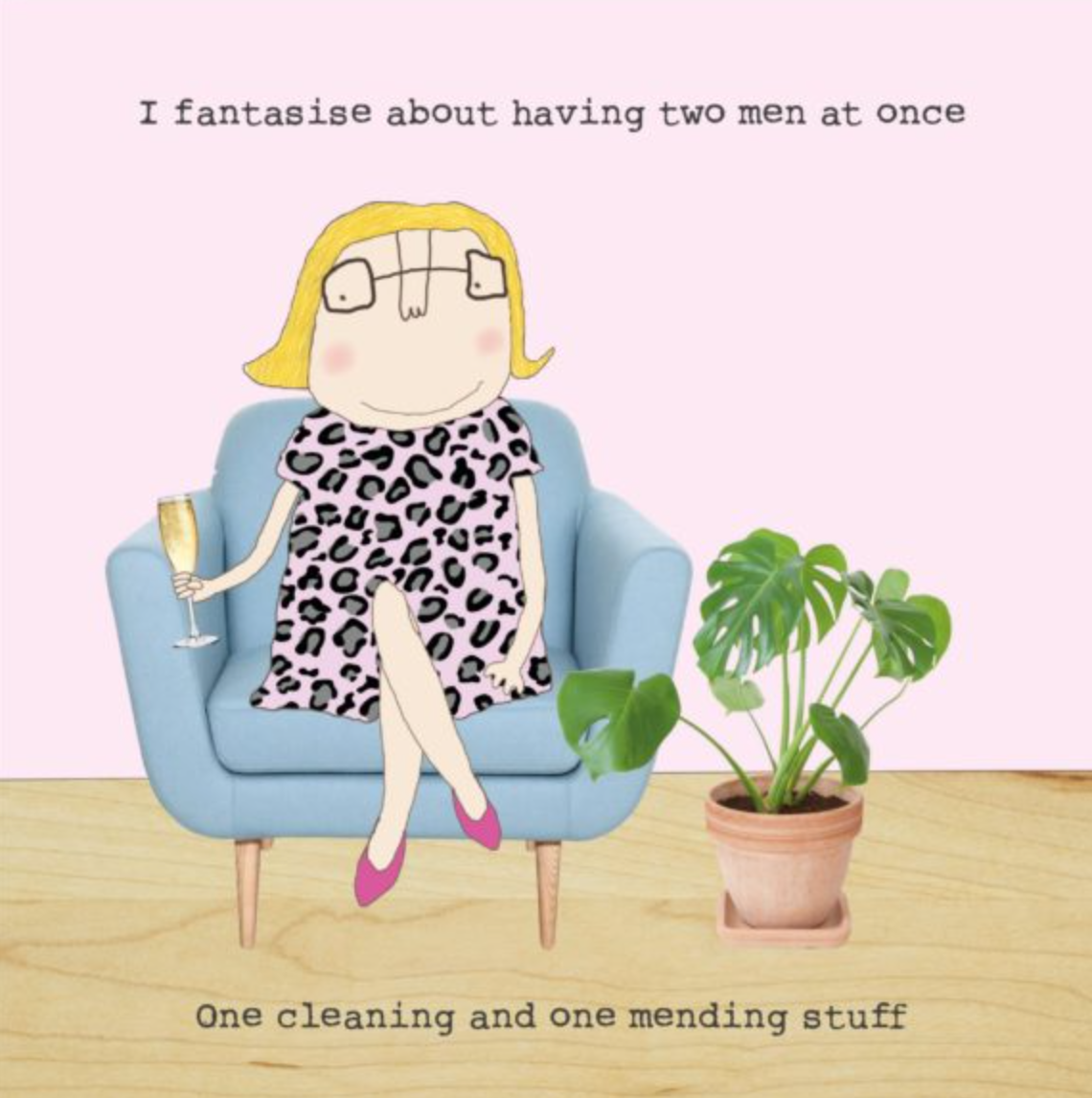 Fantasise about two men, Gin and Frolics GF269