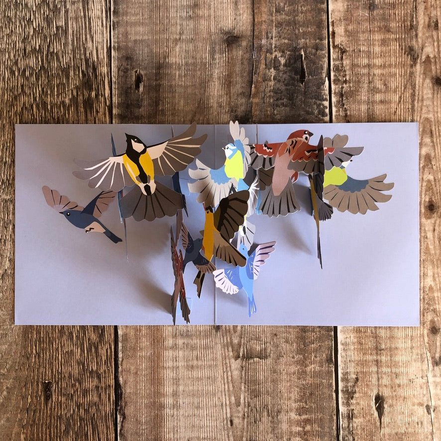 Pop Up 3D Bird Card by Two To Tango
