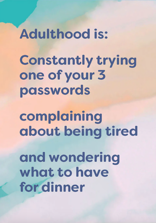 Adulthood, Colour me Happy, CMH1888