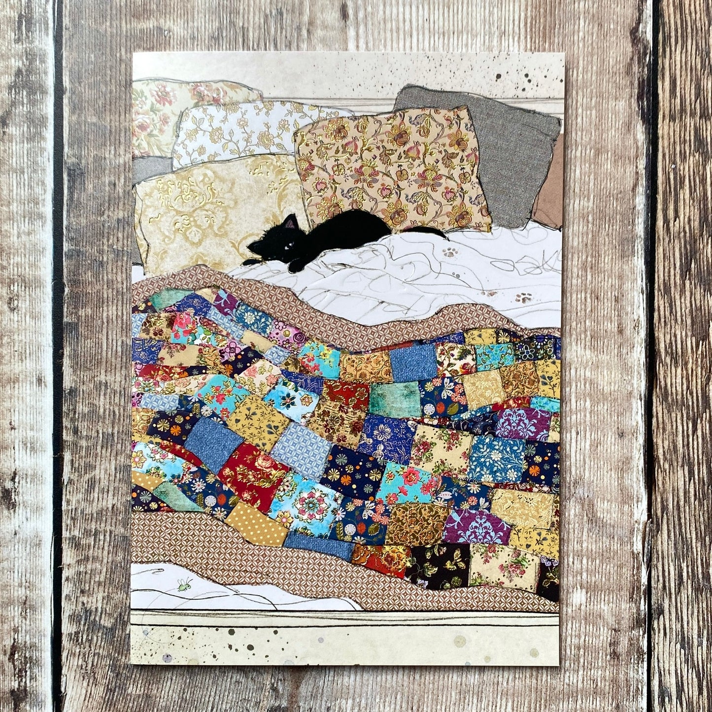 Bed Kitty by Jane Crowther H030