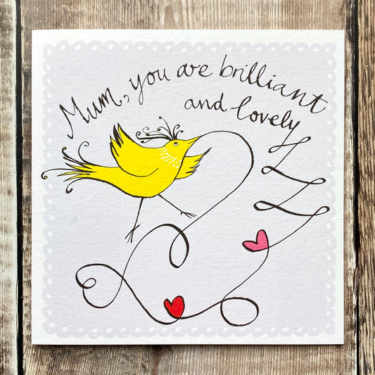 Brilliant and Lovely Mum, Una Joy F752