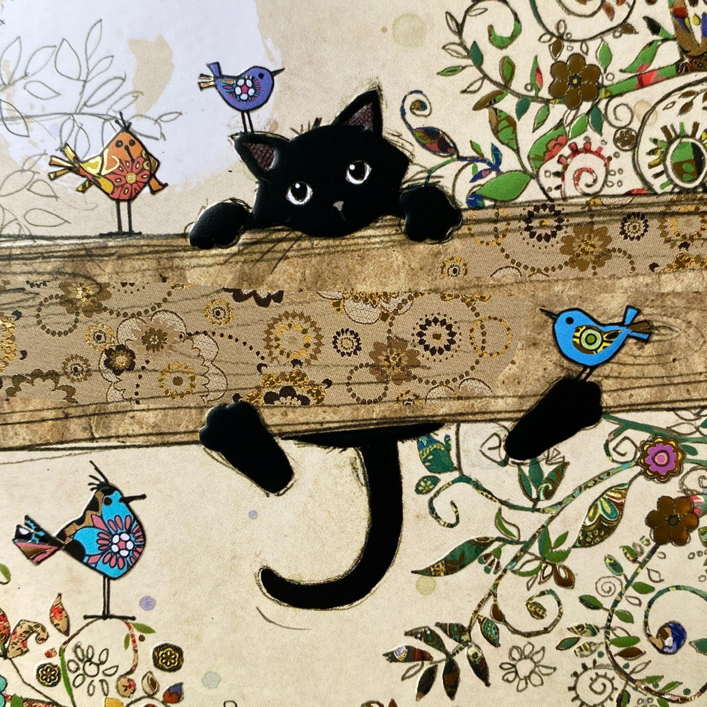 Branch Kitty by Jane Crowther H031