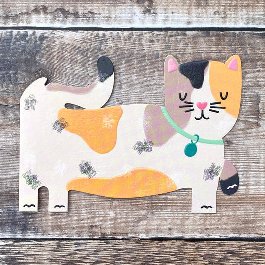 Die Cut Calico Cat, Pawsome PAW06