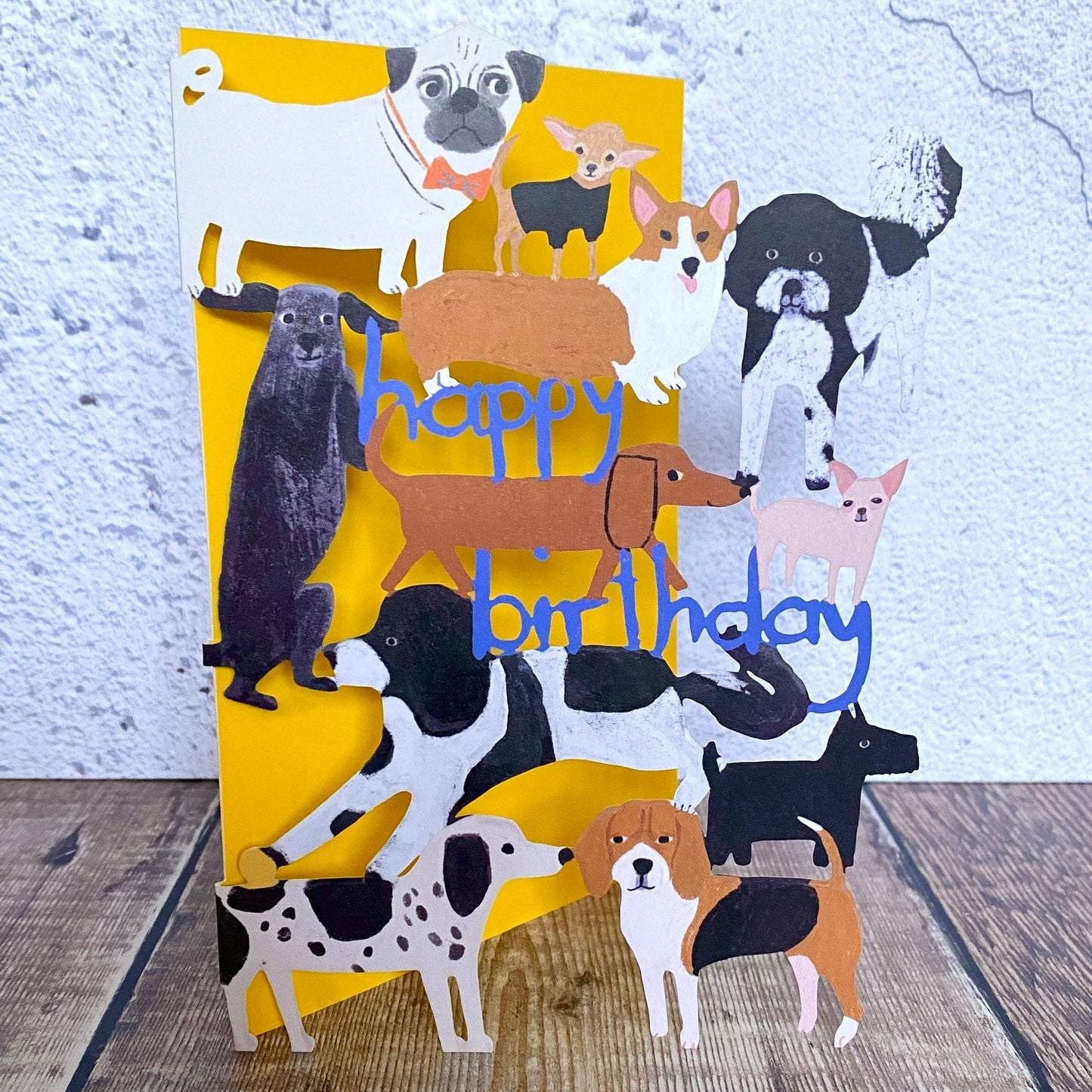 Dog Menagerie Lasercut, Anne Bentley GC2429