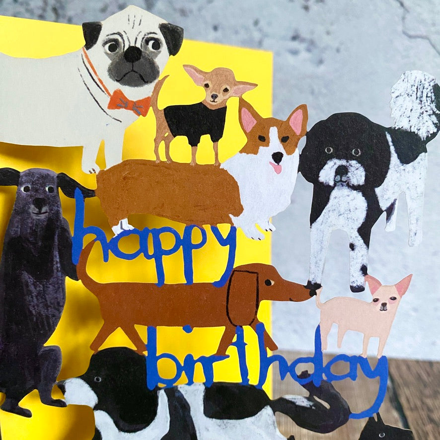 Dog Menagerie Lasercut, Anne Bentley GC2429