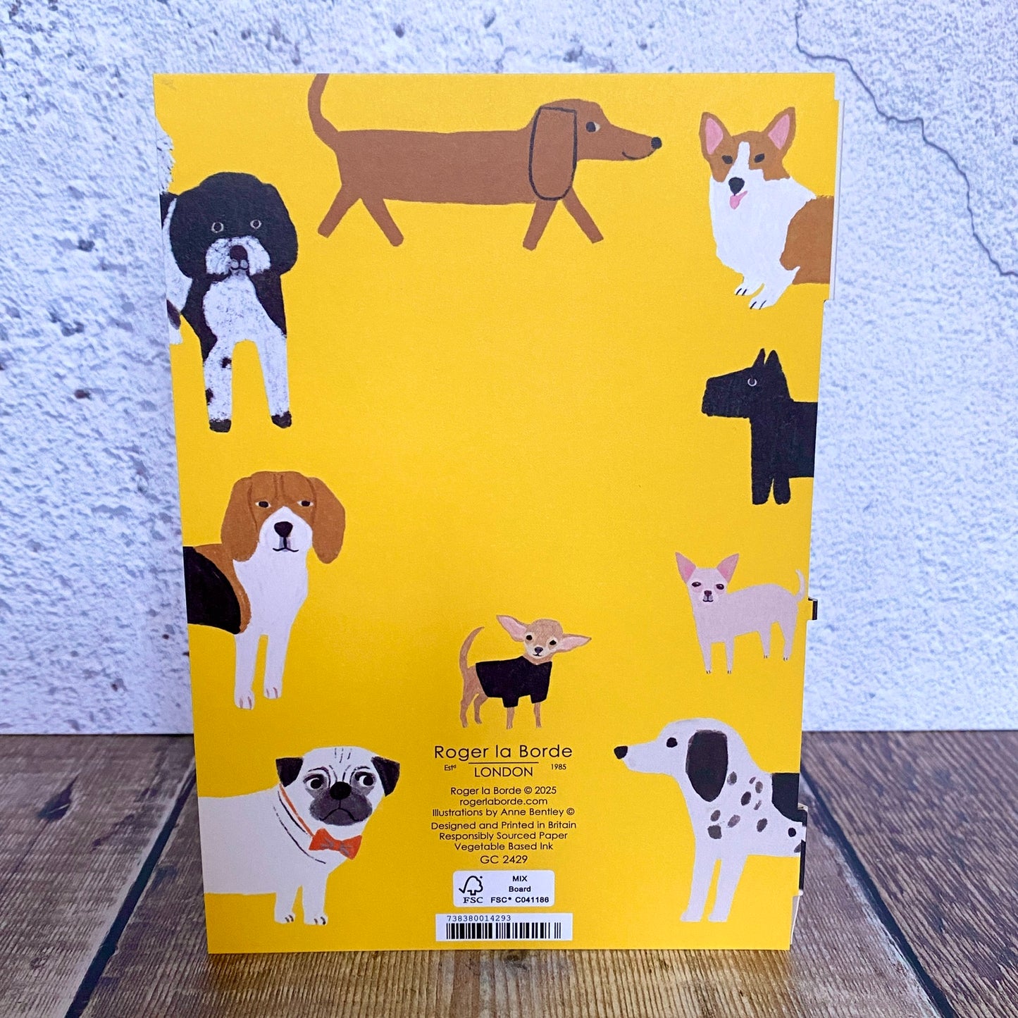 Dog Menagerie Lasercut, Anne Bentley GC2429