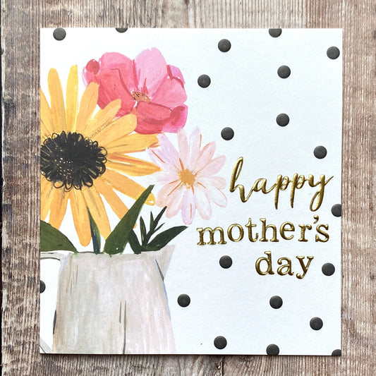 Mother's Day Flower Jug, Paintbrush by Caroline Gardener PAI019