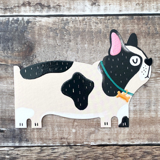 Die Cut French Bulldog, Pawsome PAW02