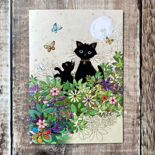 Garden Kitty by Jane Crowther H035