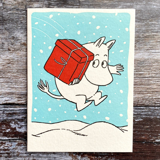 Gift Moomin Letterpress Card GLP055