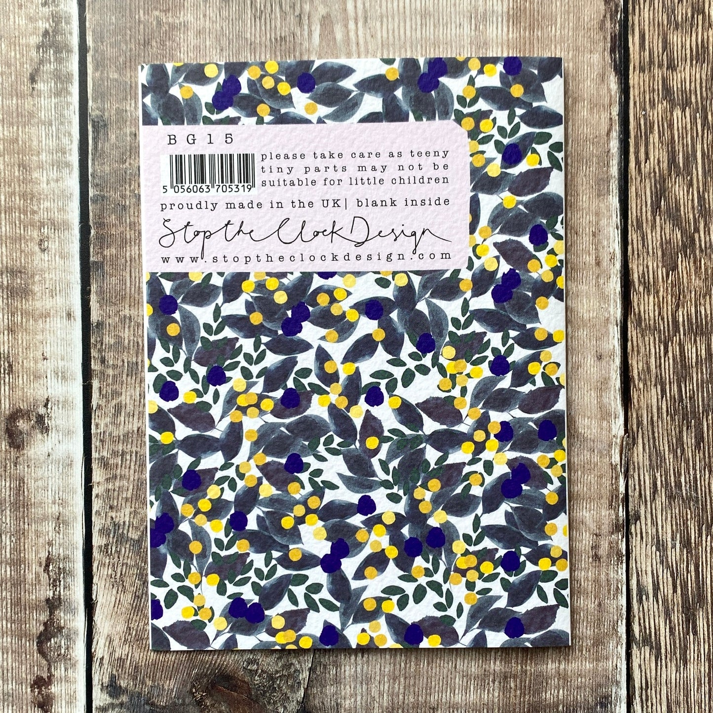 Have a purrfect Mother's Day Card by Stop the Clock BG15