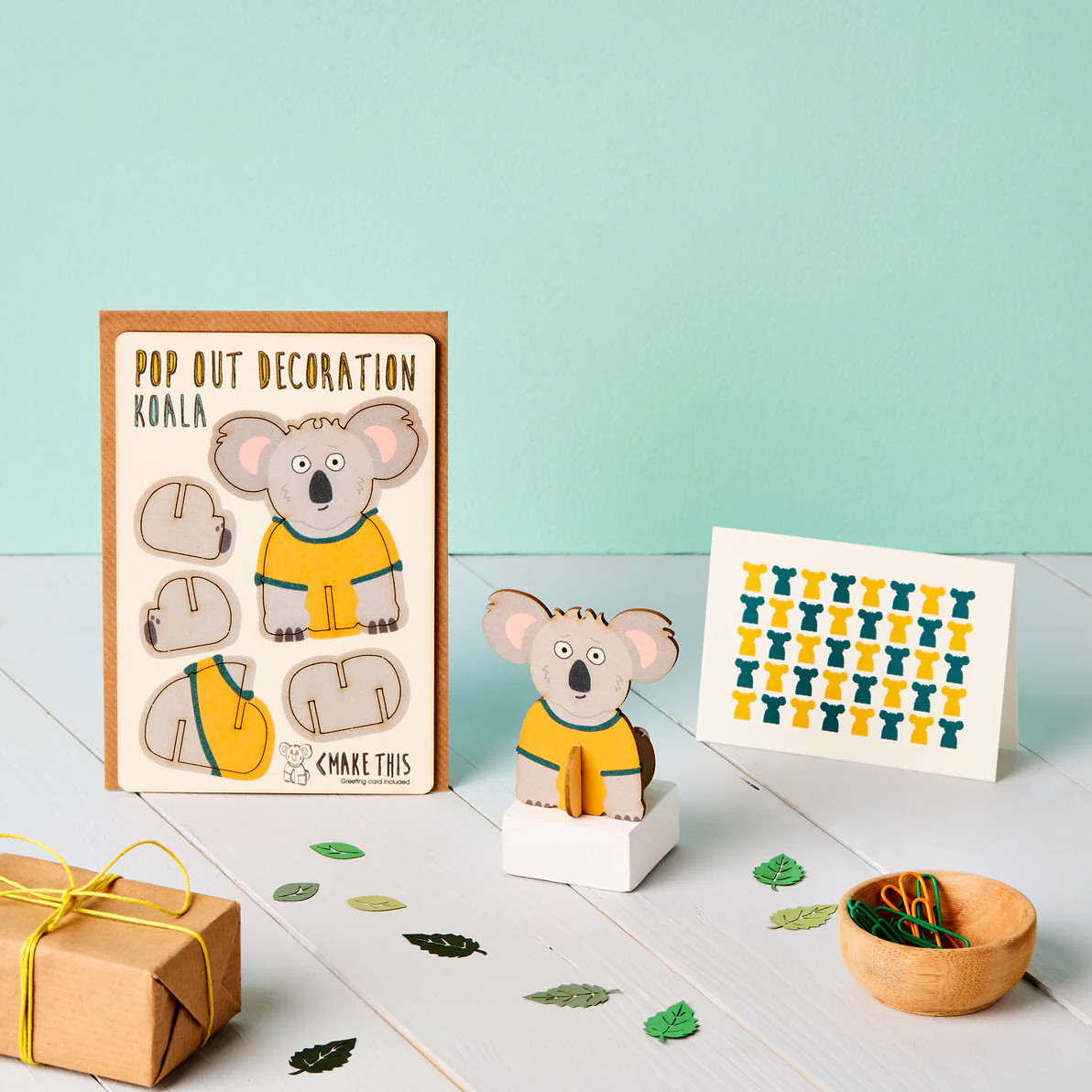 Koala Pop Out Decoration and Card