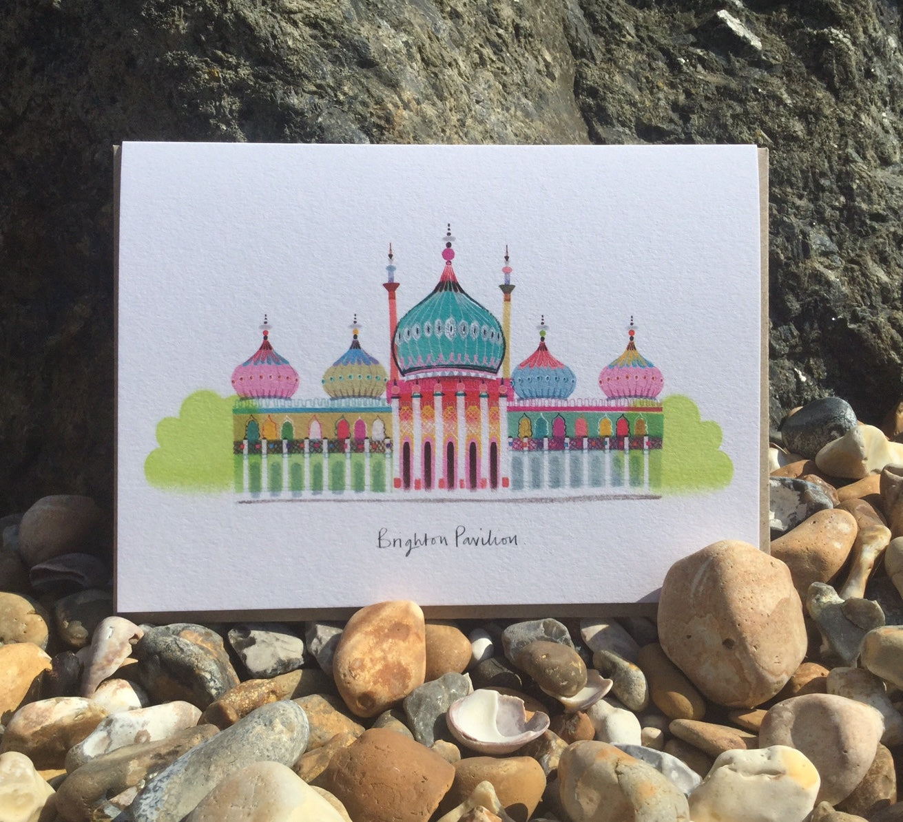 Landmarks Brighton Pavilion by Ilona Drew
