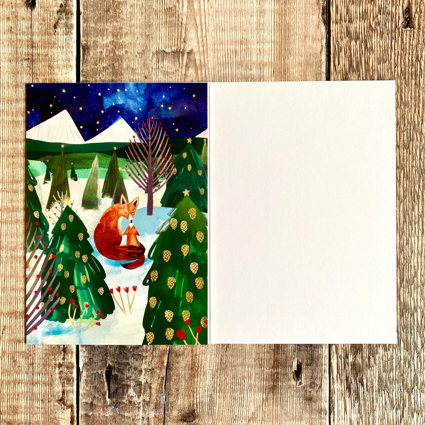 Lodestar Polar Bear Mini Advent Calendar Card by Katie Vernon ACC080