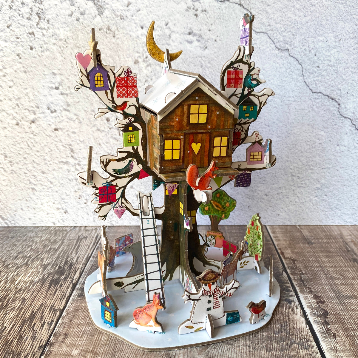 ~MINI~  Christmas Treehouse Pop and Slot Advent Calendar POPAS506