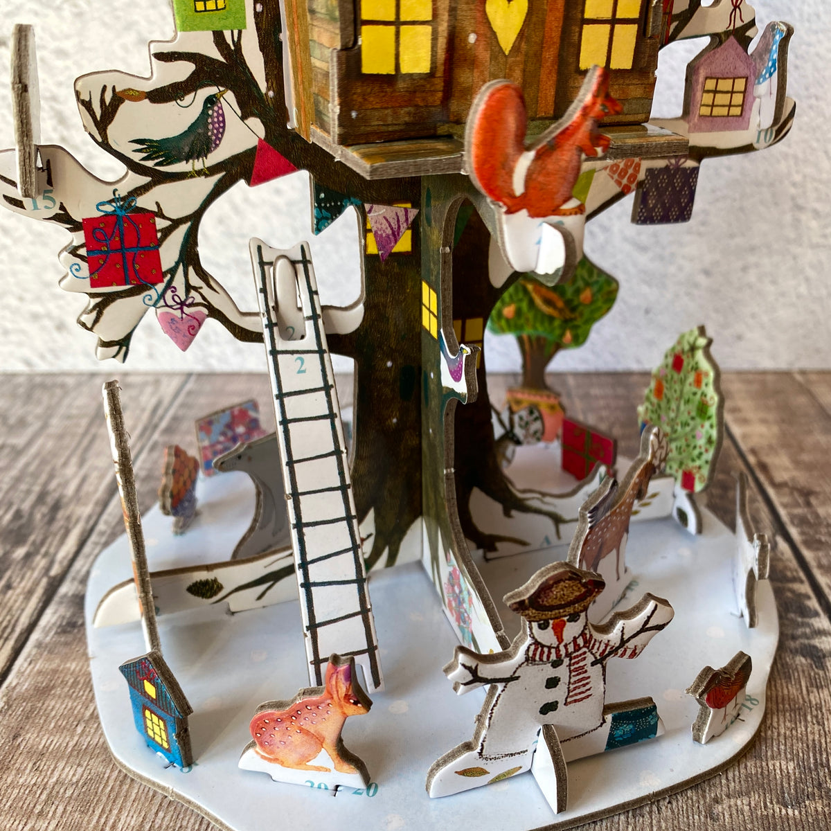 ~MINI~  Christmas Treehouse Pop and Slot Advent Calendar POPAS506