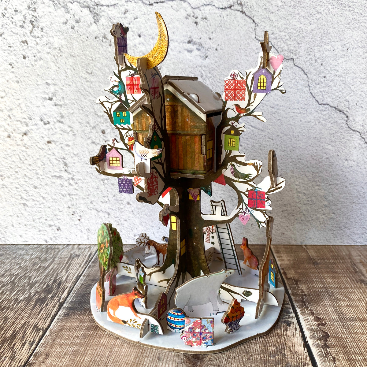 ~MINI~  Christmas Treehouse Pop and Slot Advent Calendar POPAS506