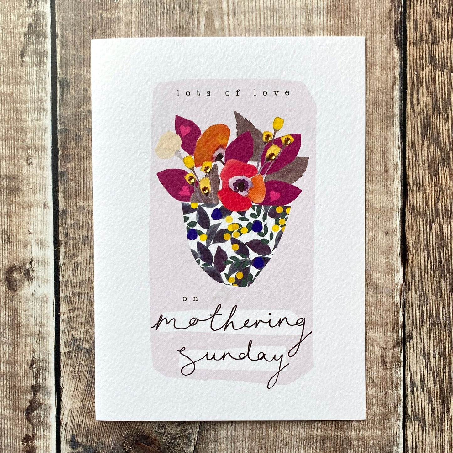 Mother Sunday Card by Stop the Clock BG07