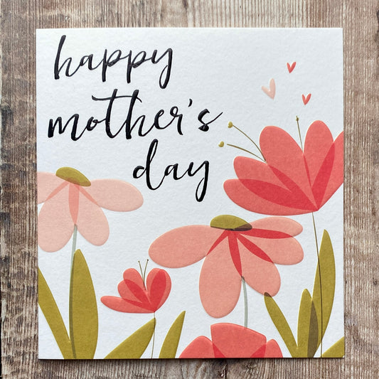 Mother's Day Flowers, Screenprint by Caroline Gardener SPT015