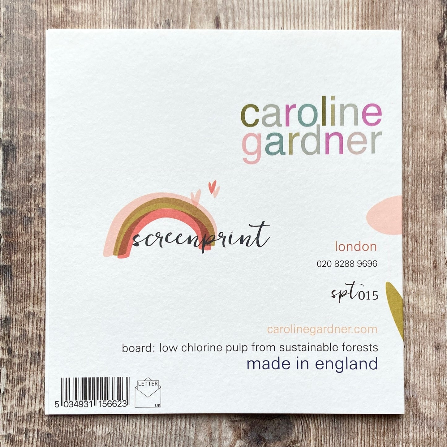 Mother's Day Flowers, Screenprint by Caroline Gardener SPT015