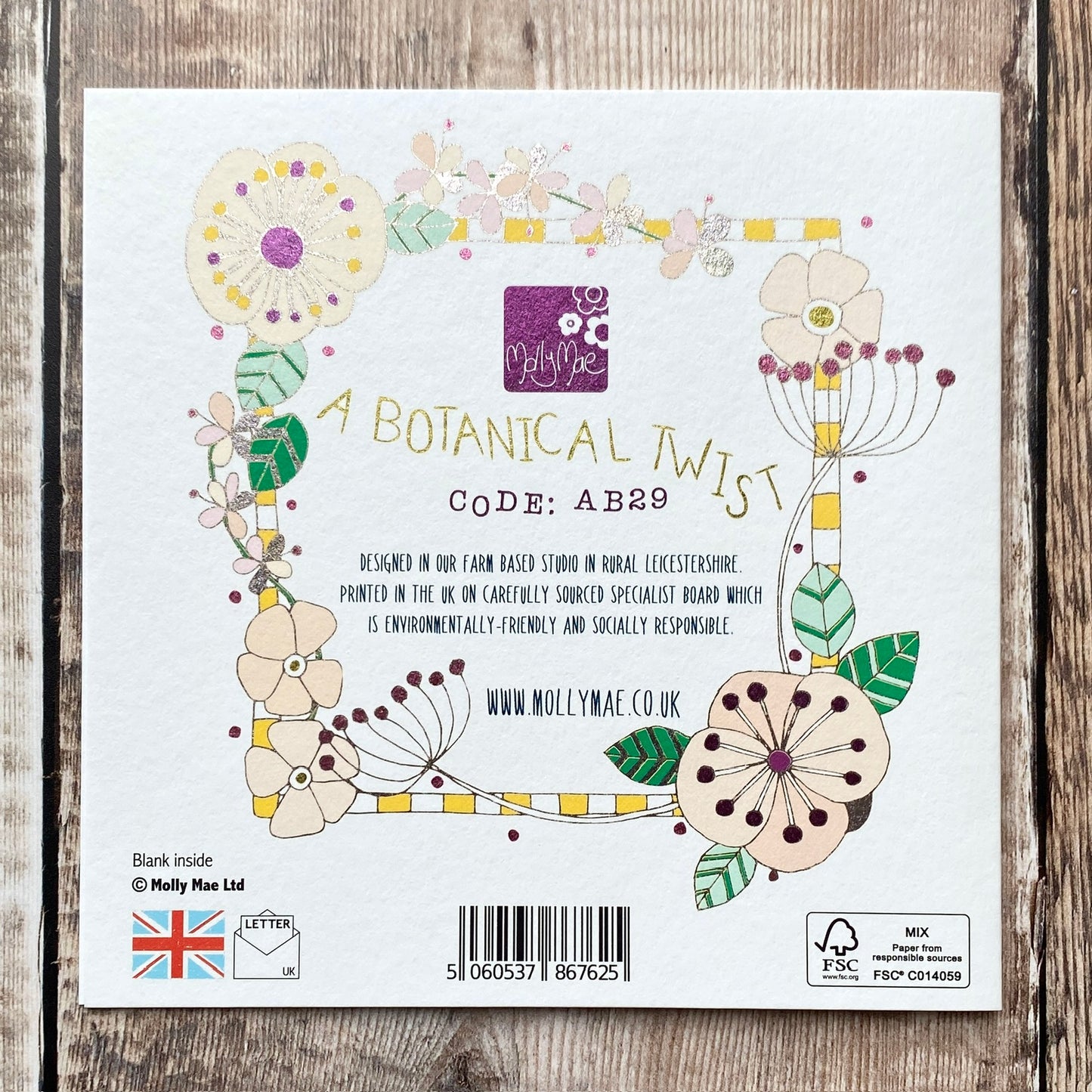 Mother's Day, A Botanical Twist (AB29)