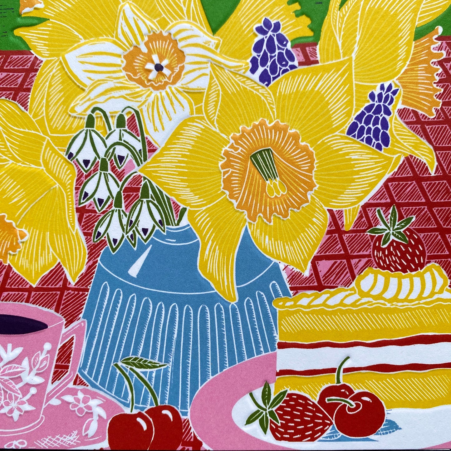 NEW Daffodil Vase by Kate Heiss, Nature Trail NT37