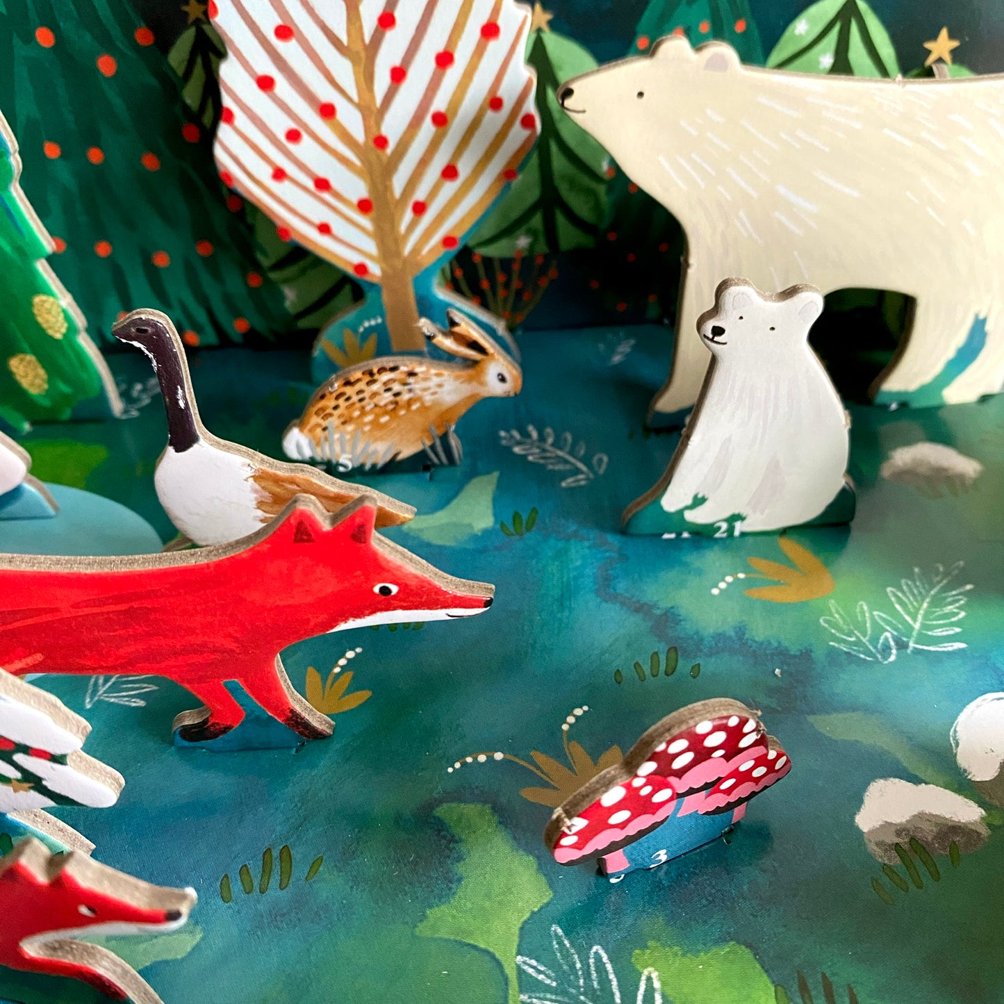 Northern Lights Pop and Slot Advent Calendar POPA401