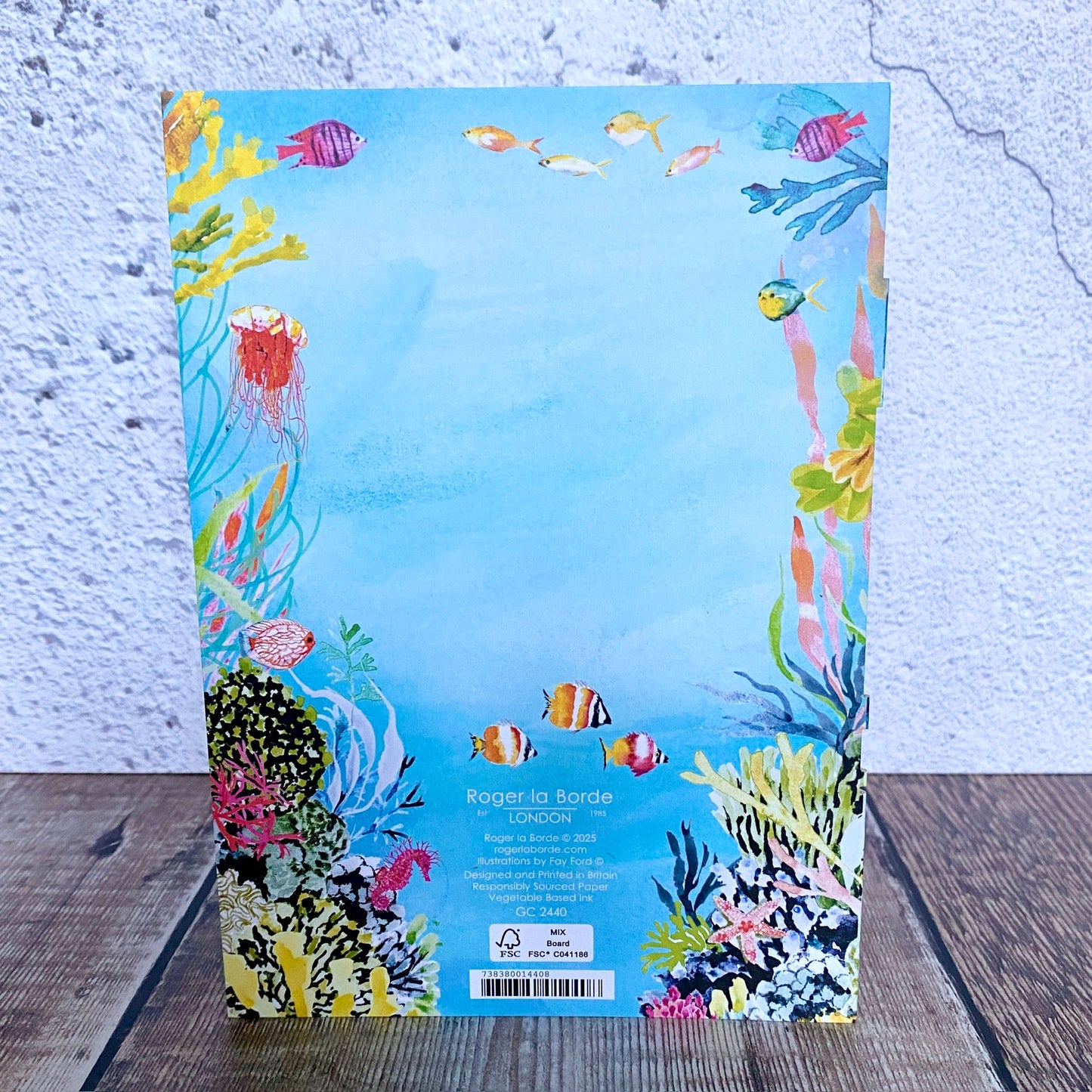 Oceania Lasercut Card by Fay Ford GC2440
