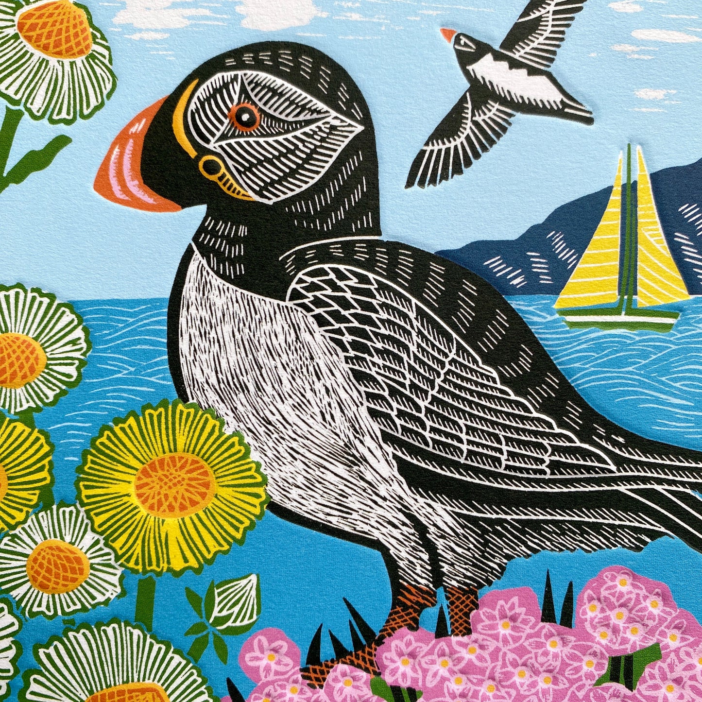 Puffin by Kate Heiss, Nature Trail NT34
