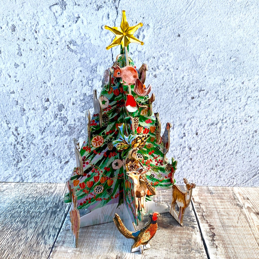 MINI Wild Winter's Song Christmas Tree Pop and Slot Advent Calendar POPAS501