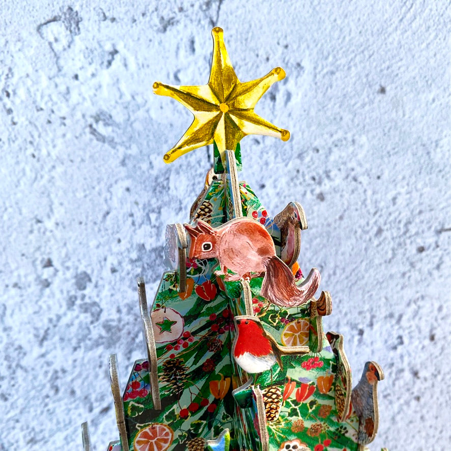 MINI Wild Winter's Song Christmas Tree Pop and Slot Advent Calendar POPAS501