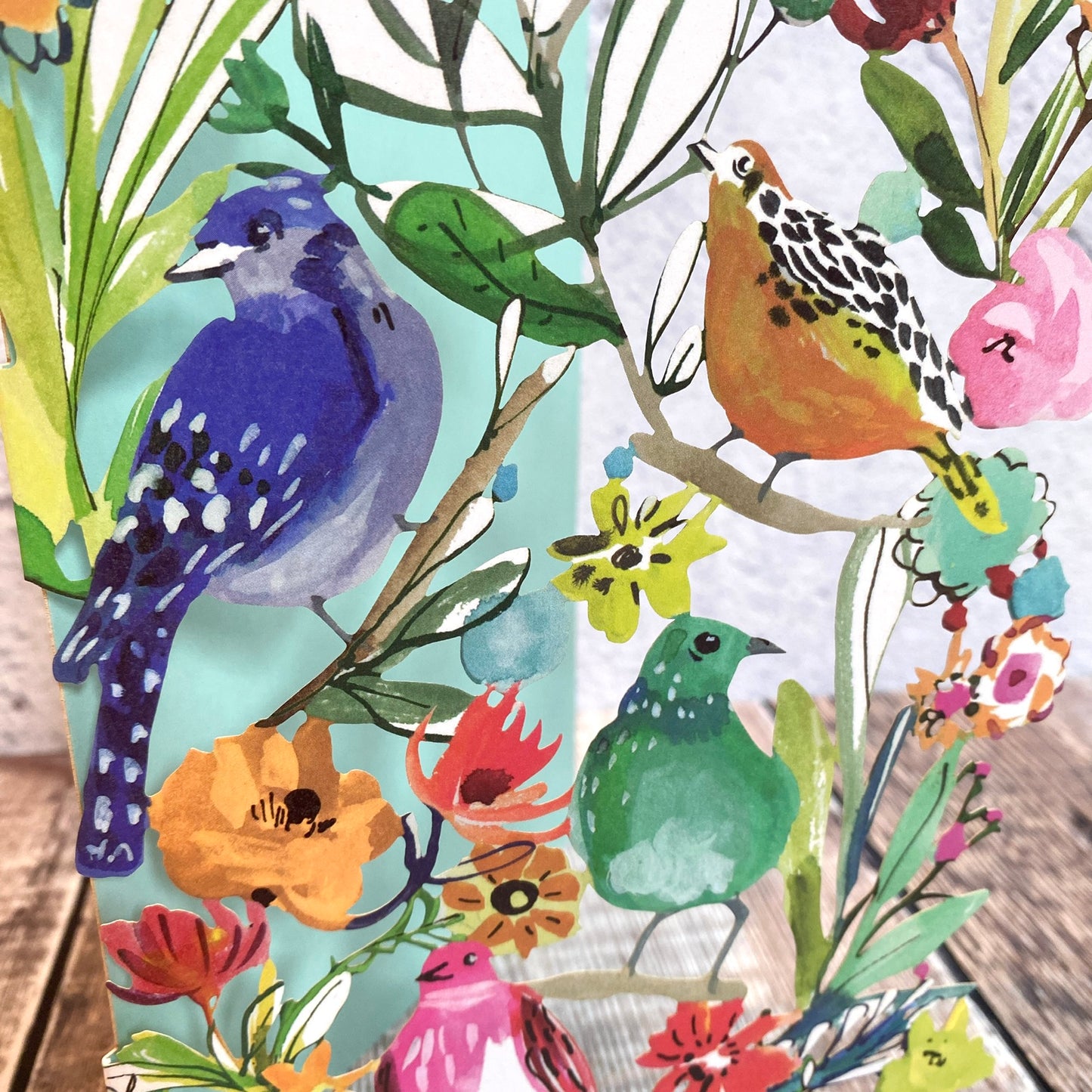 Birdlife Lasercut Card, by Jennifer Orkin Lewis GC2198