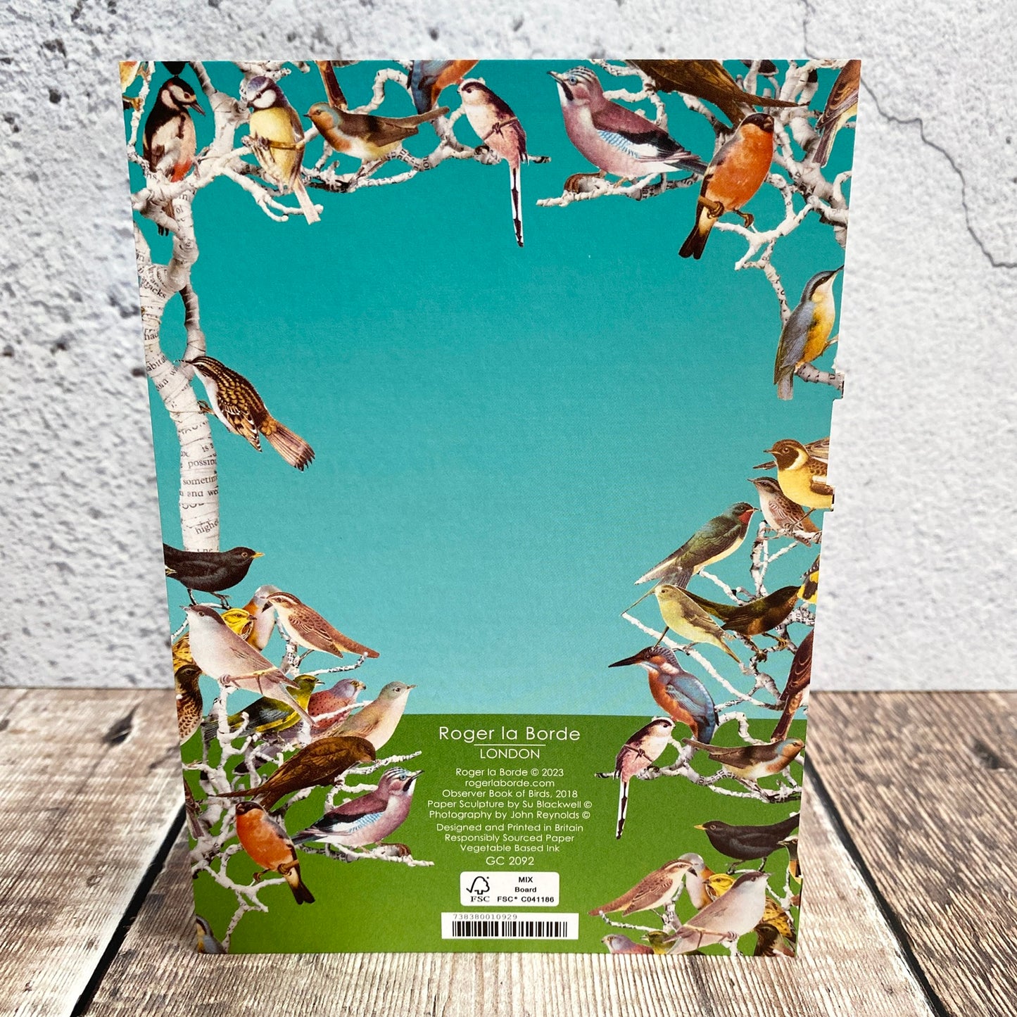 Bird Tree - Scissors Paper Tree Lasercut Card, Su Blackwell GC2092