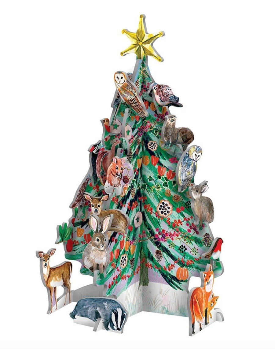 MINI Wild Winter's Song Christmas Tree Pop and Slot Advent Calendar POPAS501