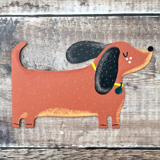 Die Cut Sausage Dog, Pawsome PAW01