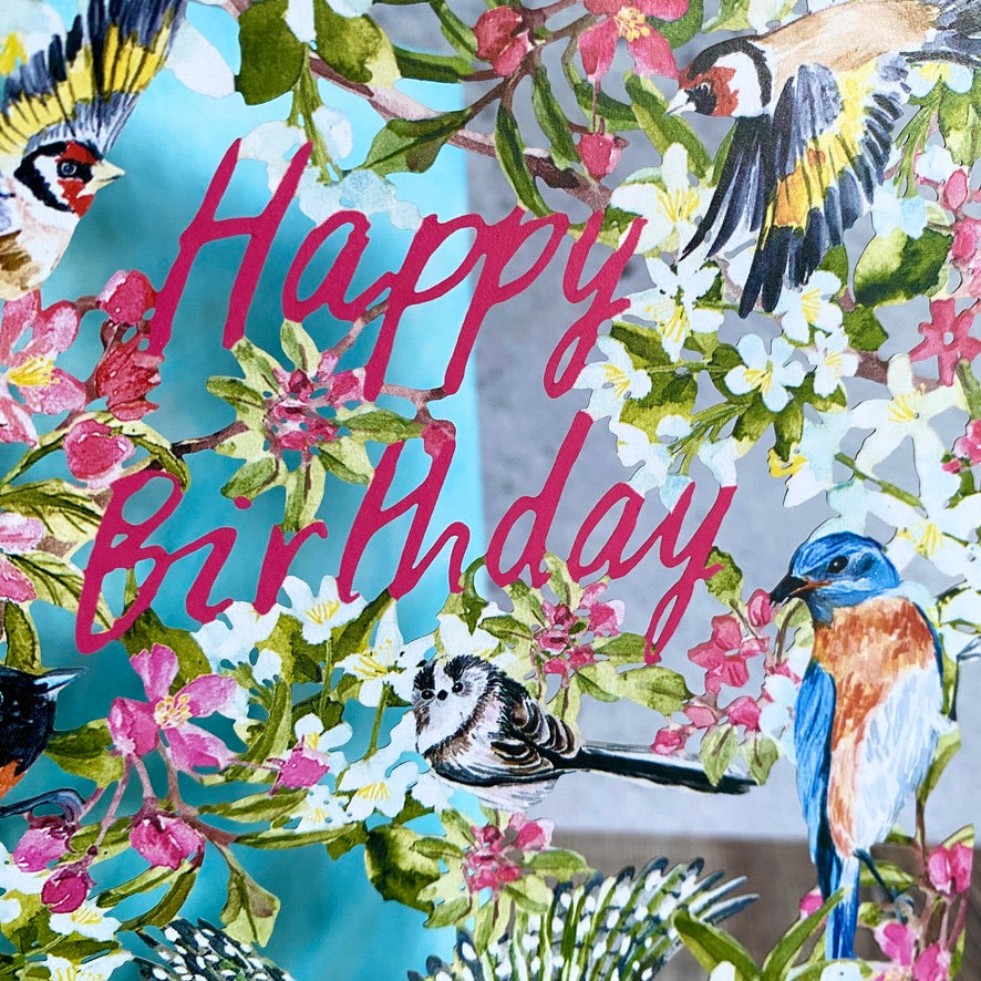 Summer's Song Lasercut Card by Fay Ford GC2442