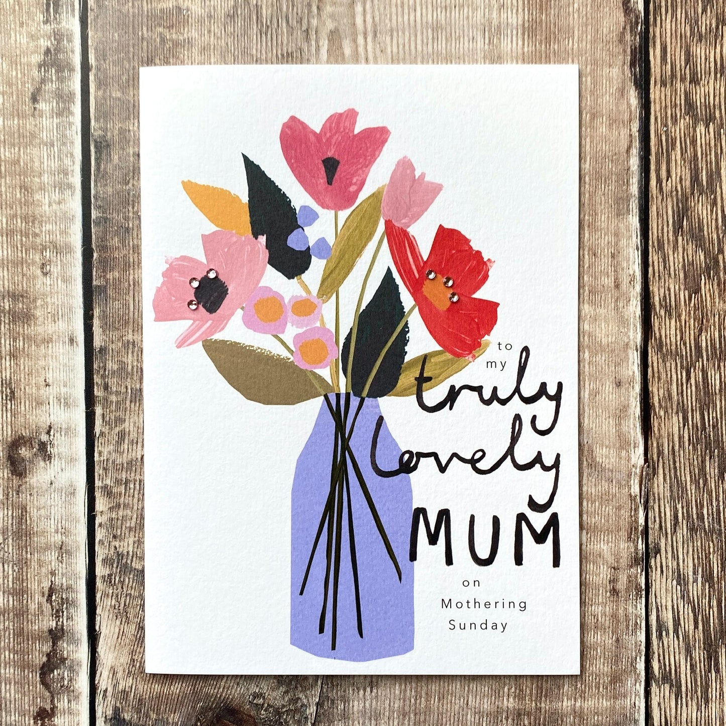 Truly Lovely Mother's Day Card by Stop the Clock SP02