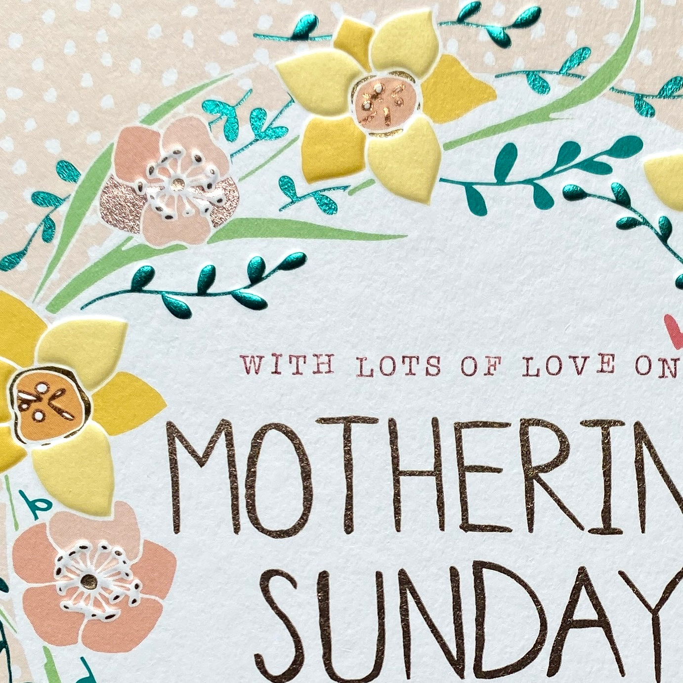 With Lots of Love on Mothering Sunday, A Botanical Twist (AB28)