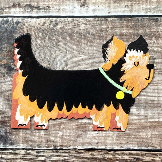 Die Cut Yorkshire Terrier Dog, Pawsome PAW15