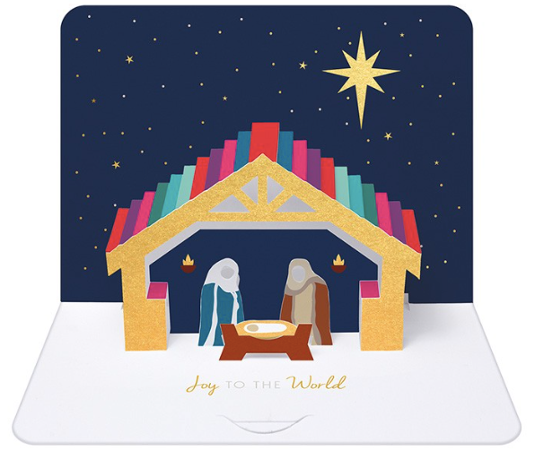 3D Pop Up Christmas Nativity by Form PPX12