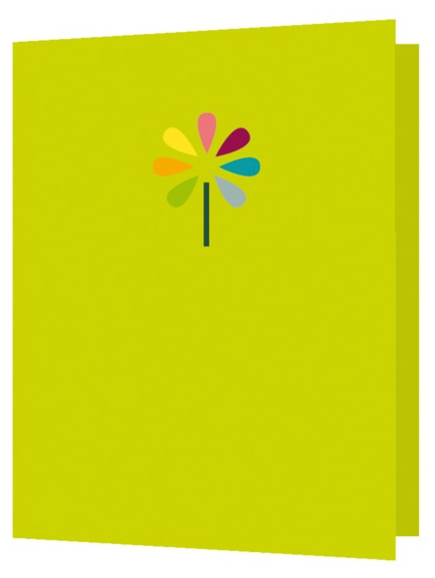 Flower, Bright New Things Mini Card, BNT17