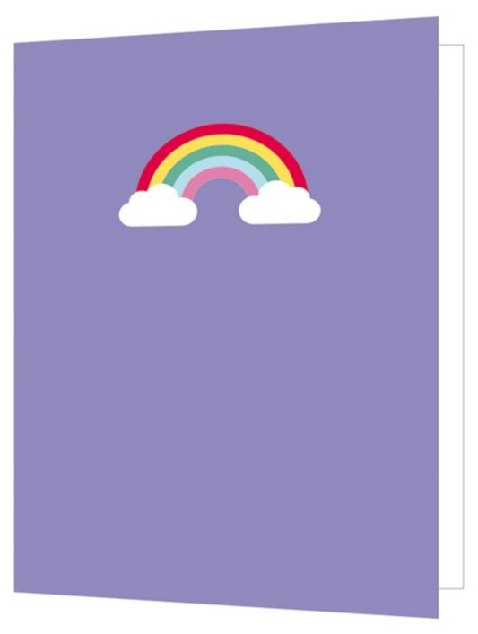 Rainbow, Bright New Things Mini Card, BNT44