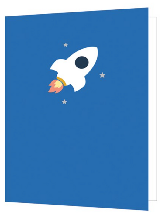 Rocket, Bright New Things Mini Card, BNT46